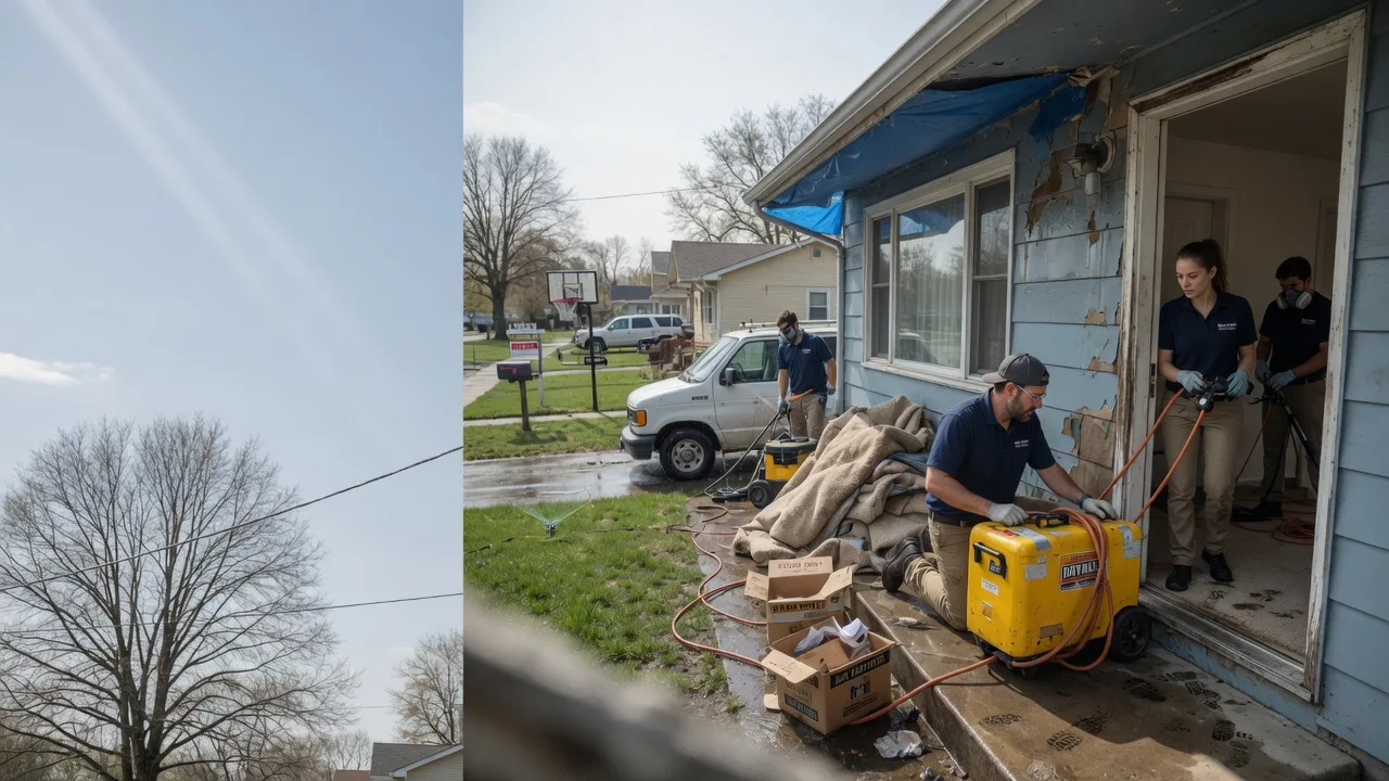 Basement Flood Cleanup in Burlington, MA near me